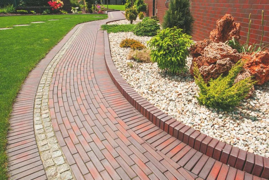 Обрамление клумбы