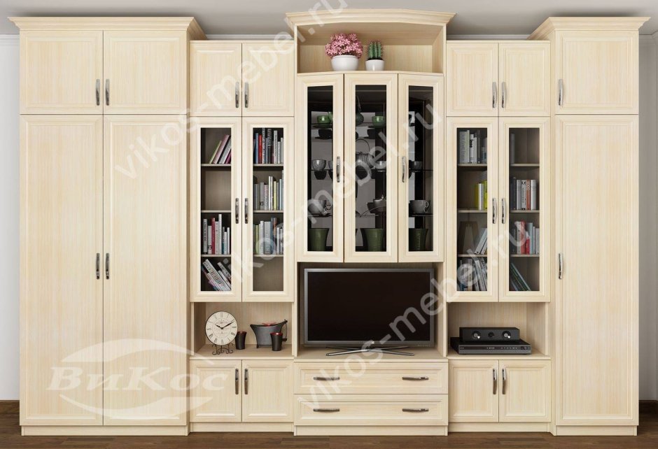 Стенка Альберт ясень шимо