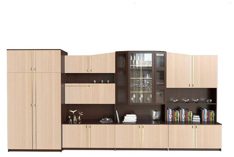 Стенка Кардинал 2400 с витражом фабрика