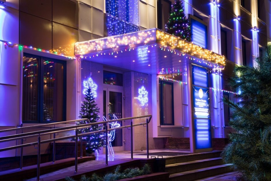 Украшения Мерри Крисмас дверь