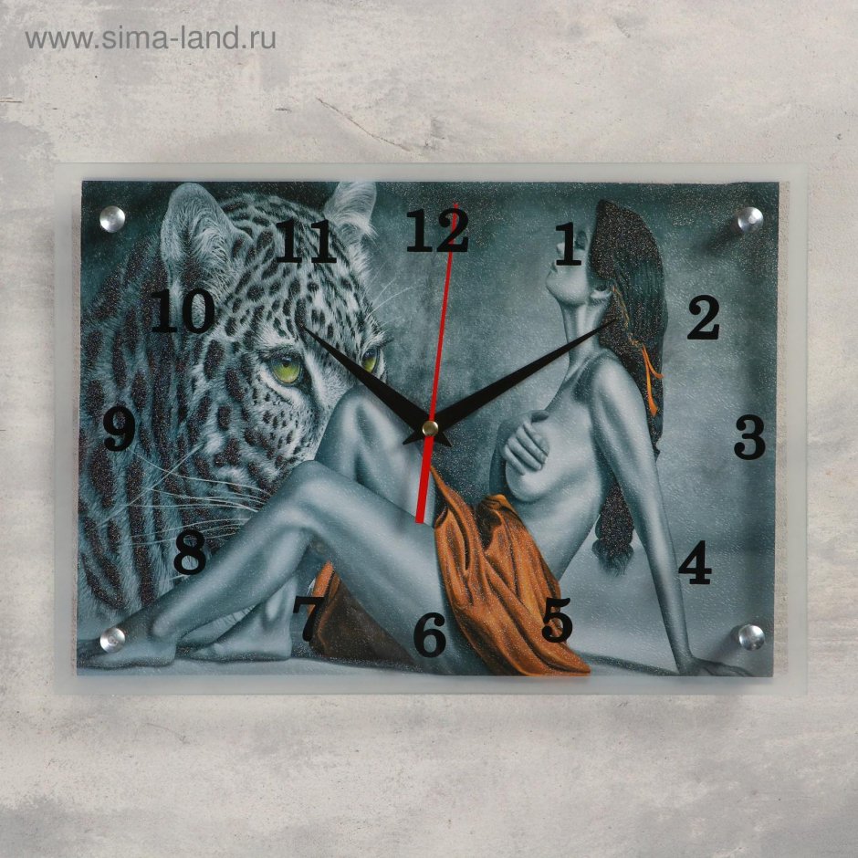 Девушка (часы настенные)