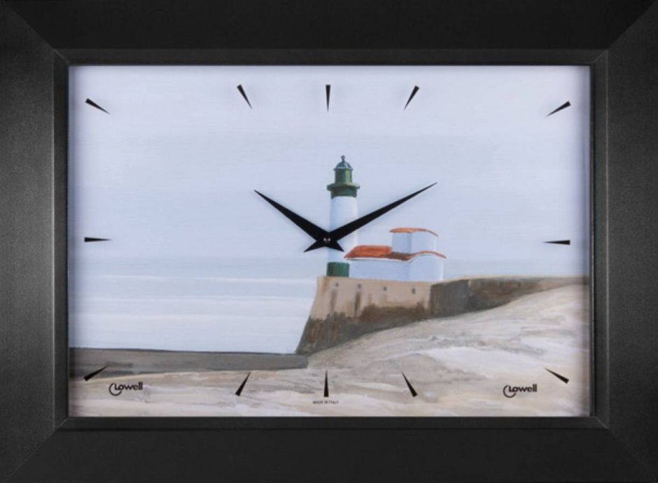 Часы картина настенная Lowell 11190