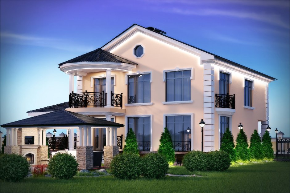 Угловой особняк