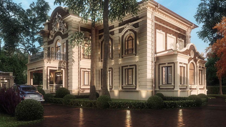 Усадьба в викторианском стиле