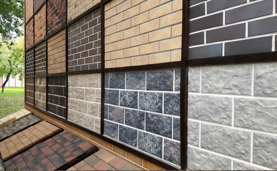 Фасадные панели с утеплителем под кирпич