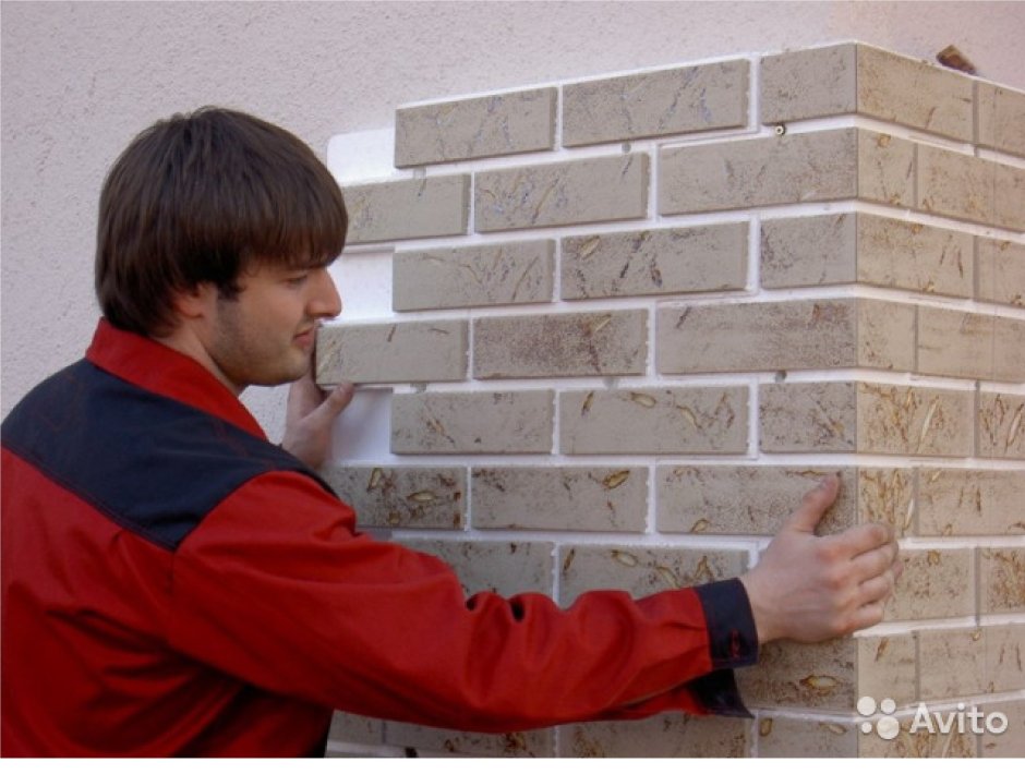 Фасадная клинкерная термопанель