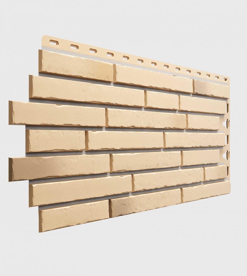 Альта профиль кирпич клинкерный бежевый