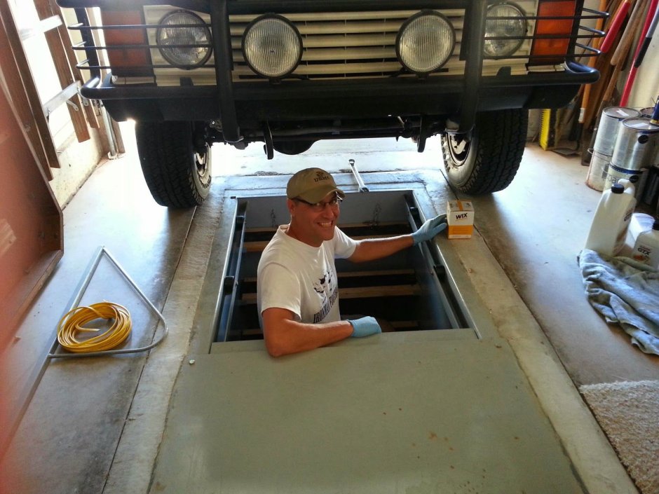 Яма для ремонта авто