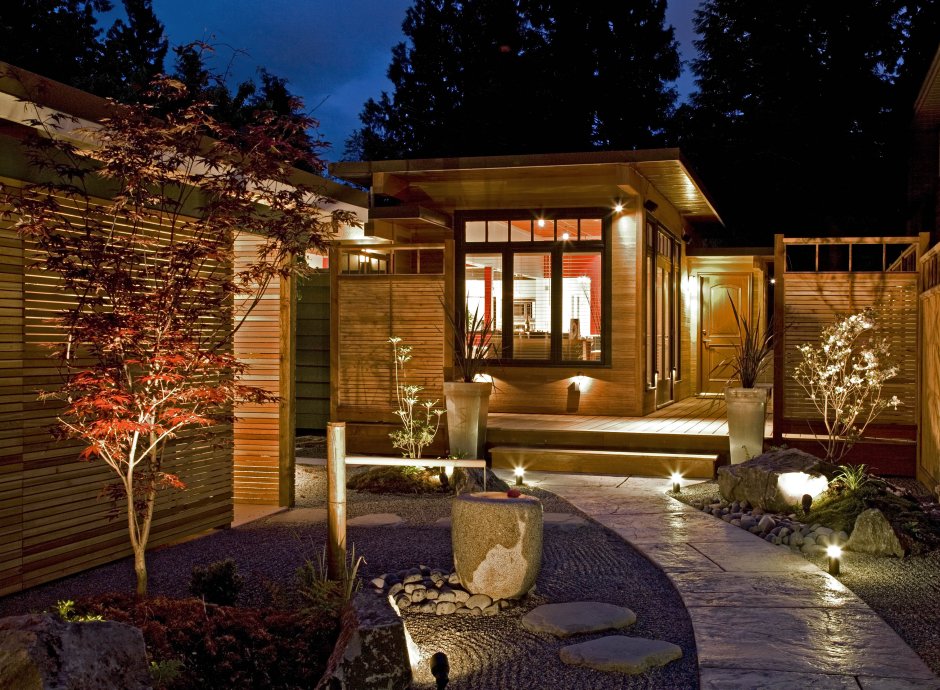 Интерьер двора