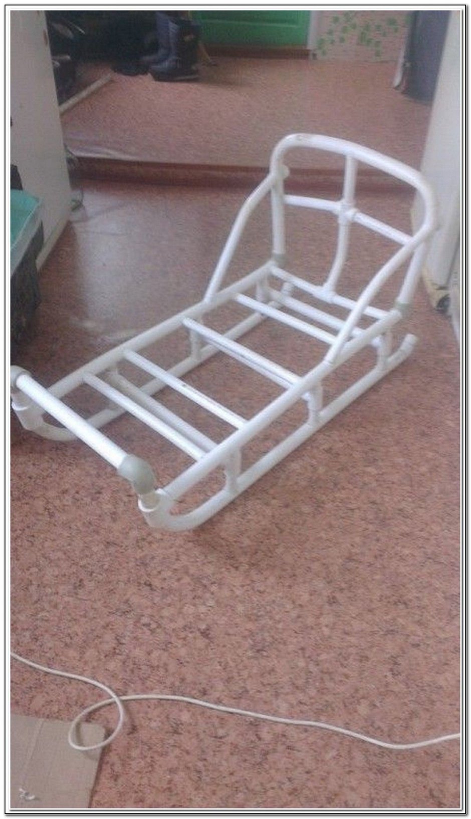 Сани из полипропиленовых труб