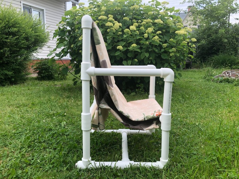 Вязаные качели подвесные