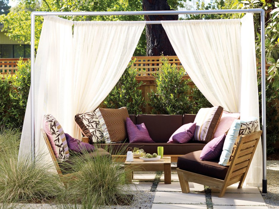 Зона отдыха на даче