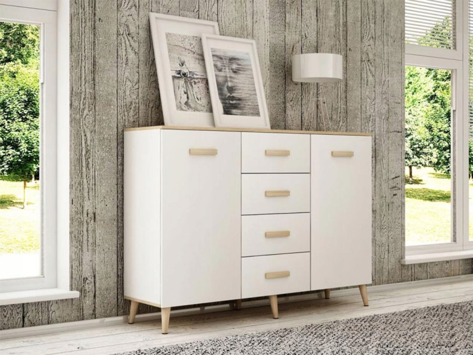 Комод 60 идеал с 4 ящиками Домино di44006k