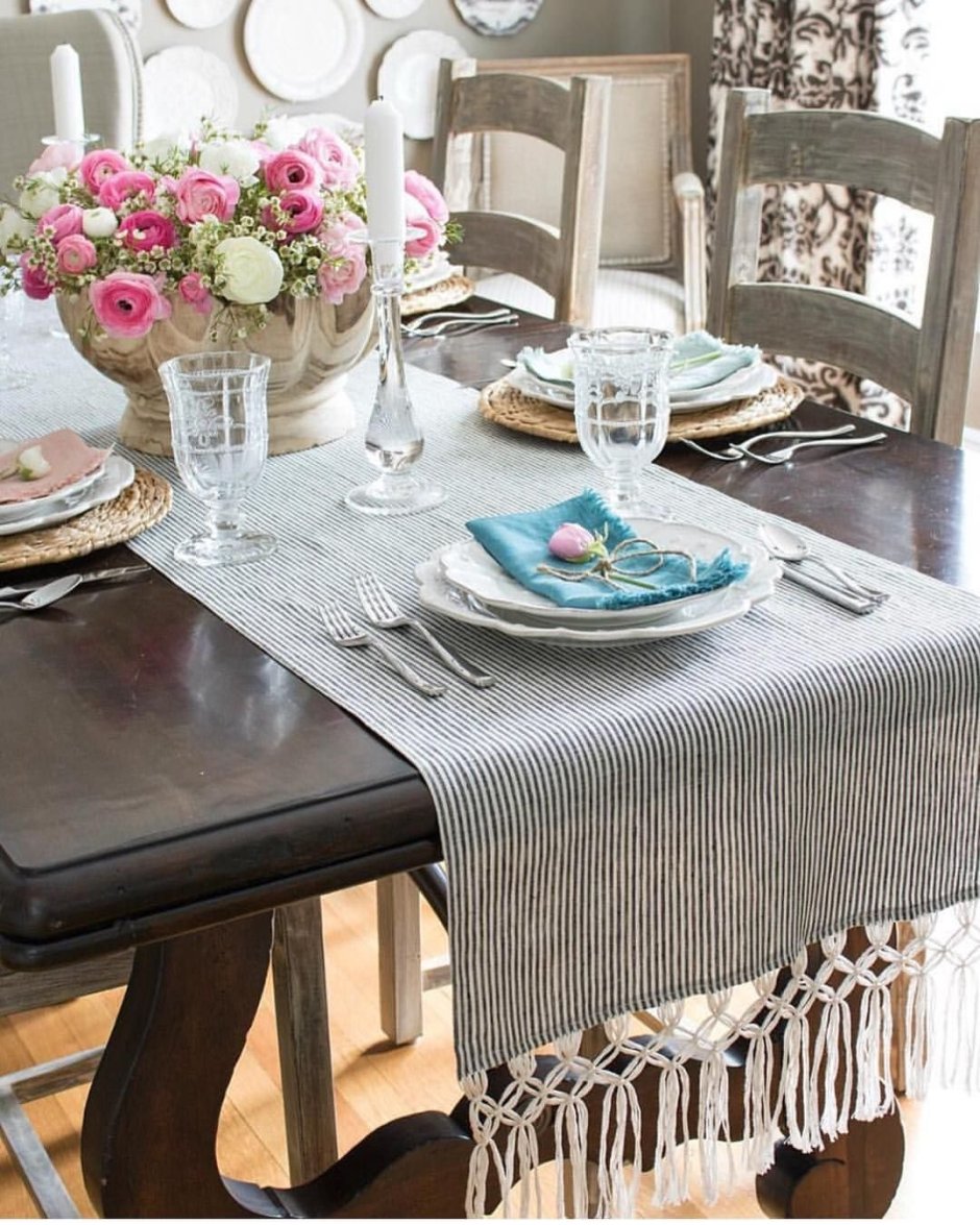 Декор кухонного стола