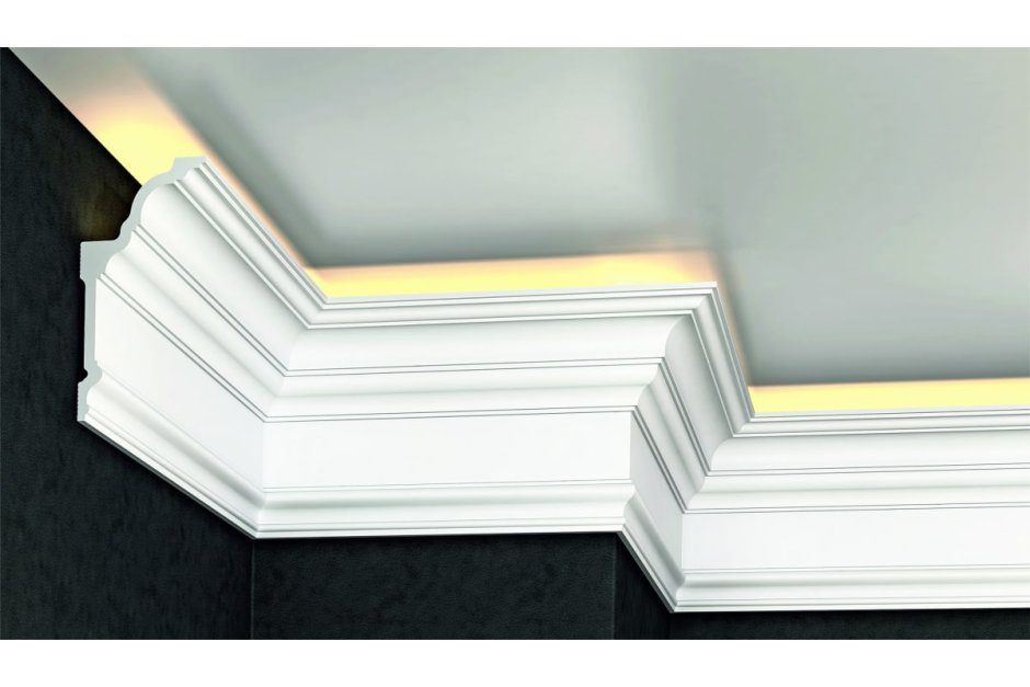 Плинтус потолочный Glanzepol GP-79