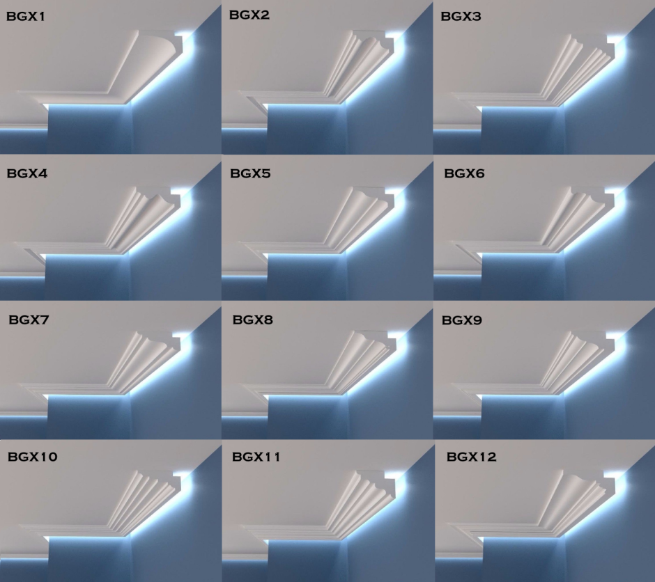 XPS bfs7 coving led Lighting Molding Cornice