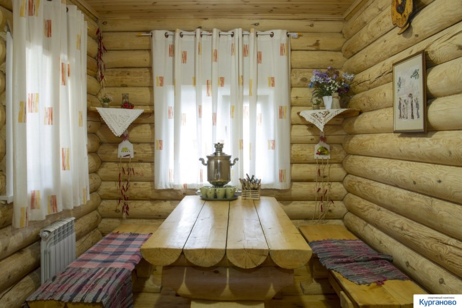 Занавески в баню