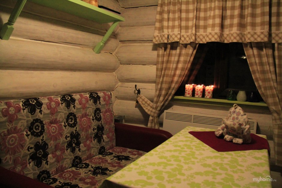 Шторы в баню