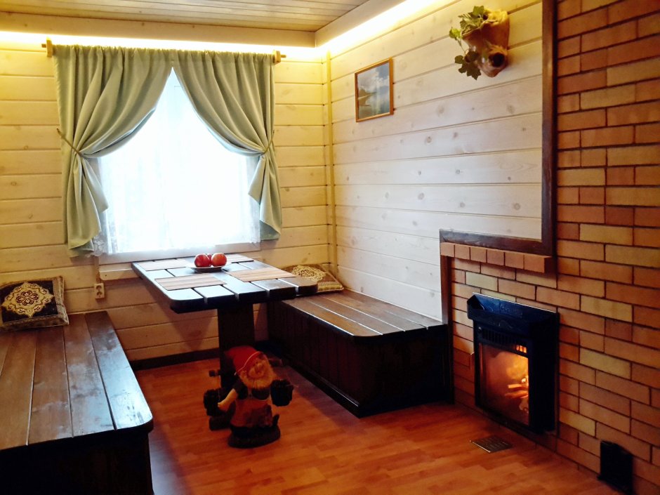 Шторы в баню для комнаты отдыха