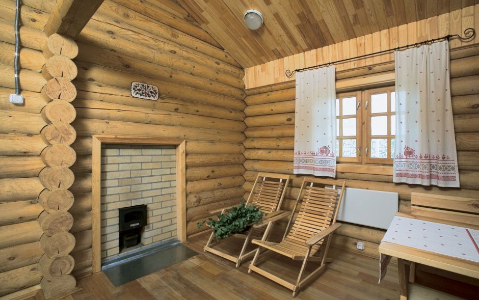 Шторы русская баня