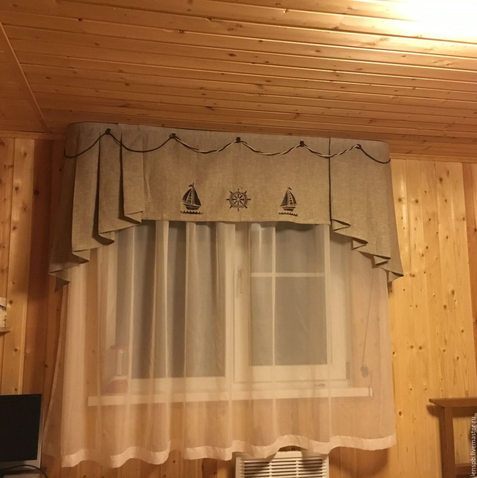 Занавески в баню