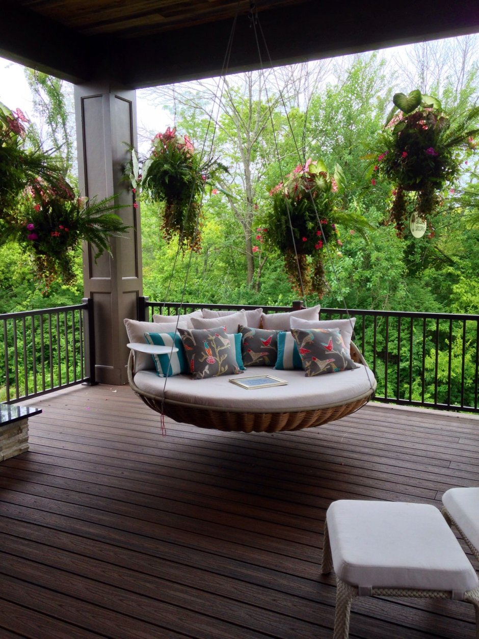 Веранды и террасы на балконе