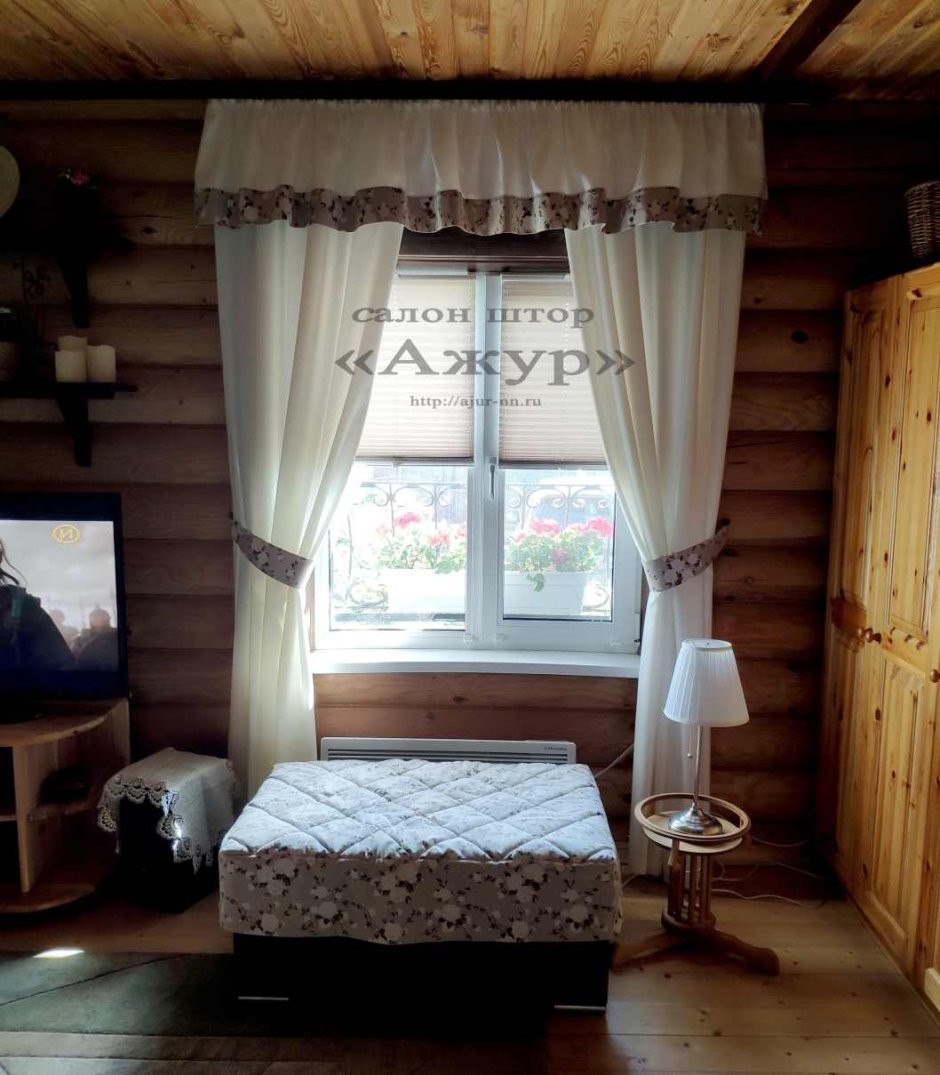 Шторы в баню