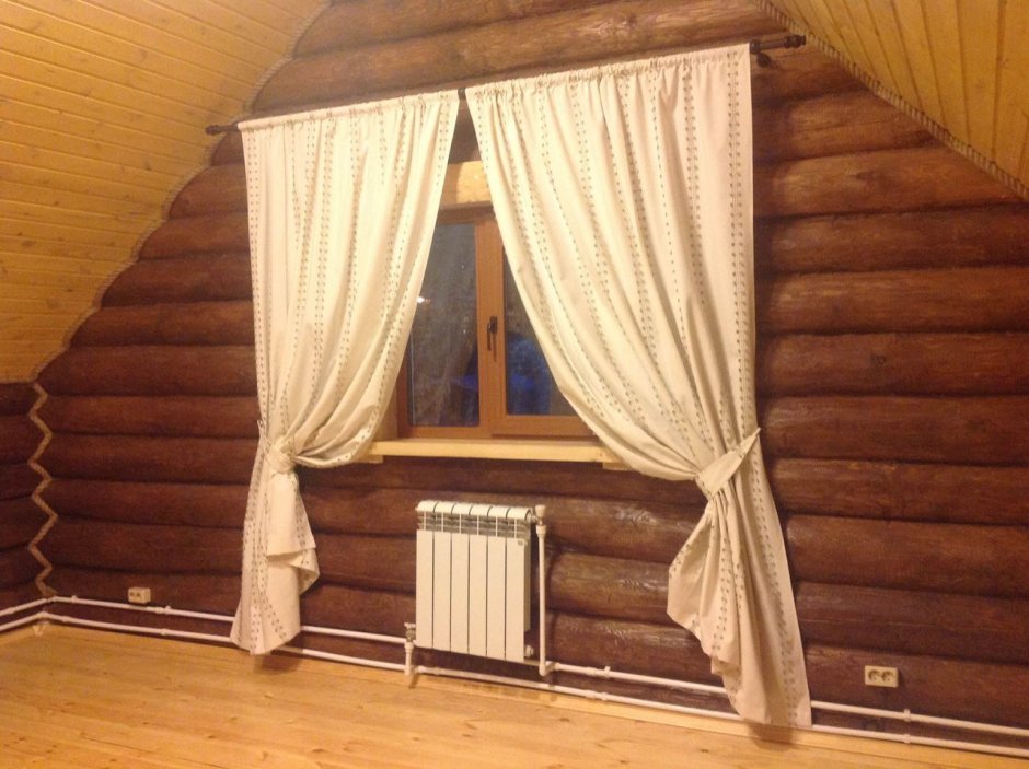 Шторы в баню