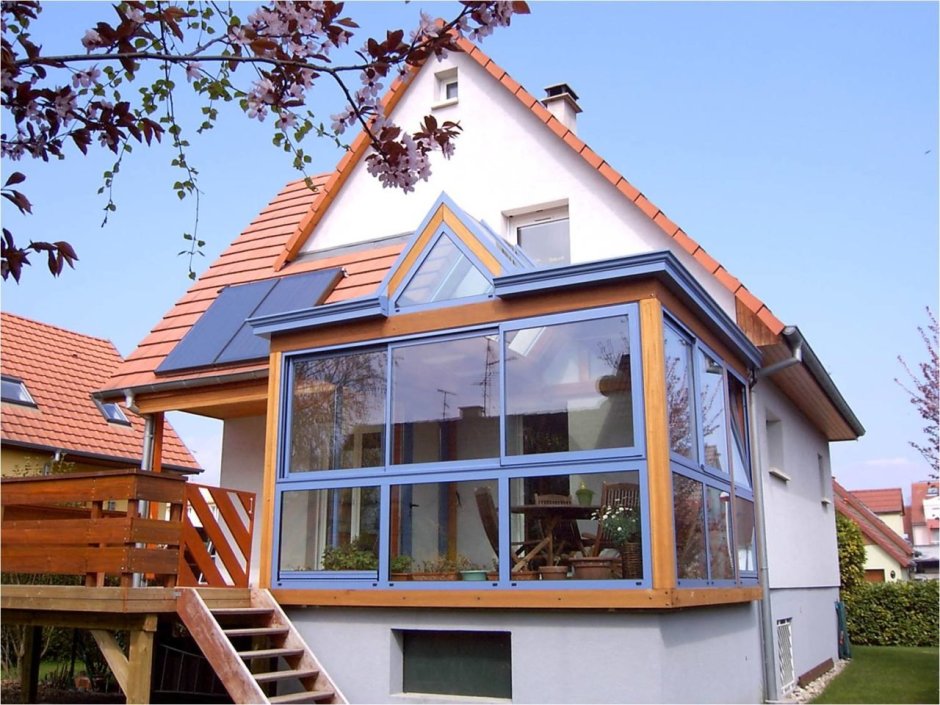 Балконы в частном доме наружный