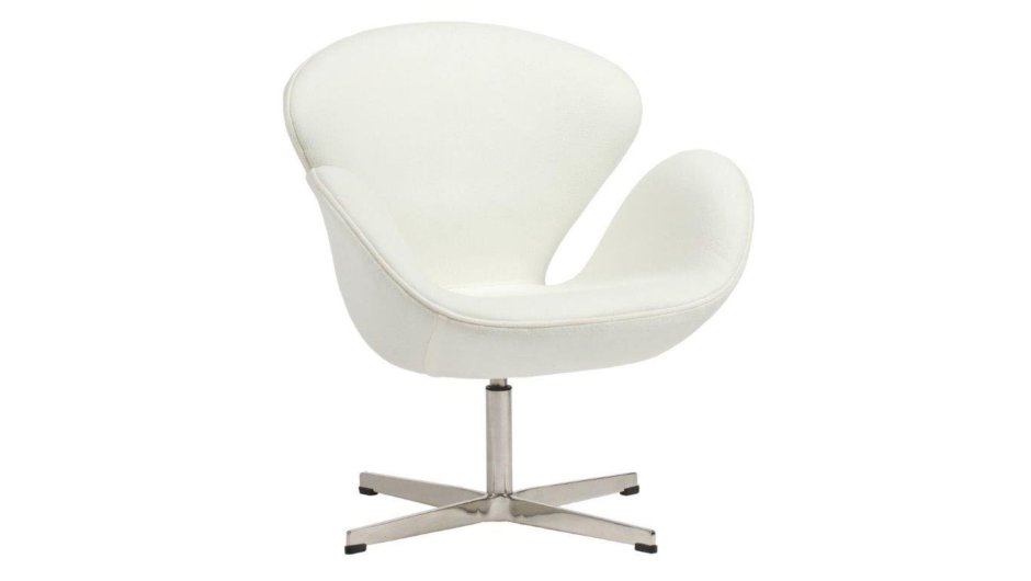 Кресло Egg Chair by Arne Jacobsen белое