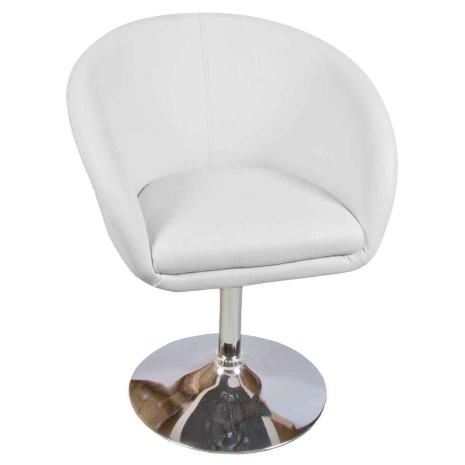 Барное кресло из экокожи Ch-8600 белое