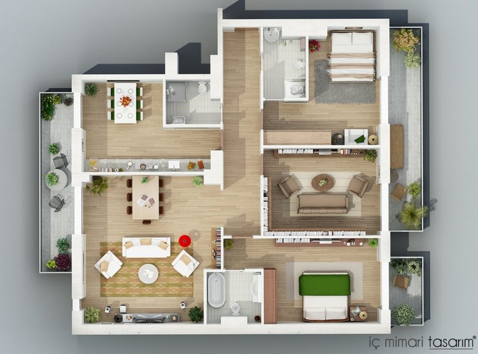 Оригинальные планировки