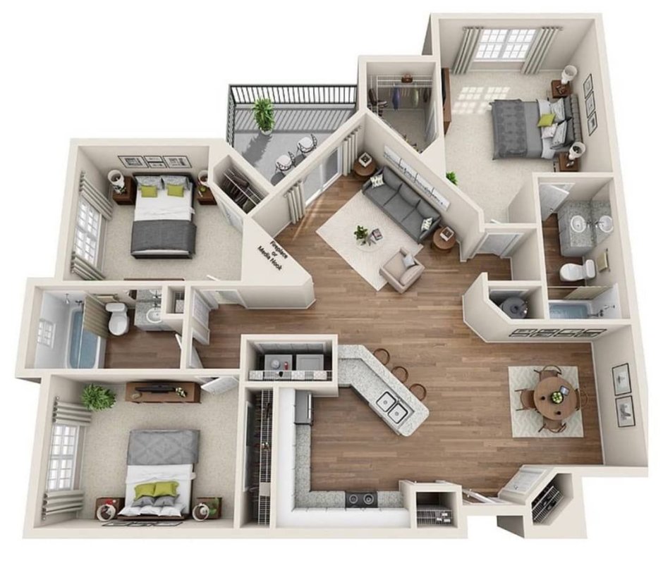 Семейный дом симс 4 планировка