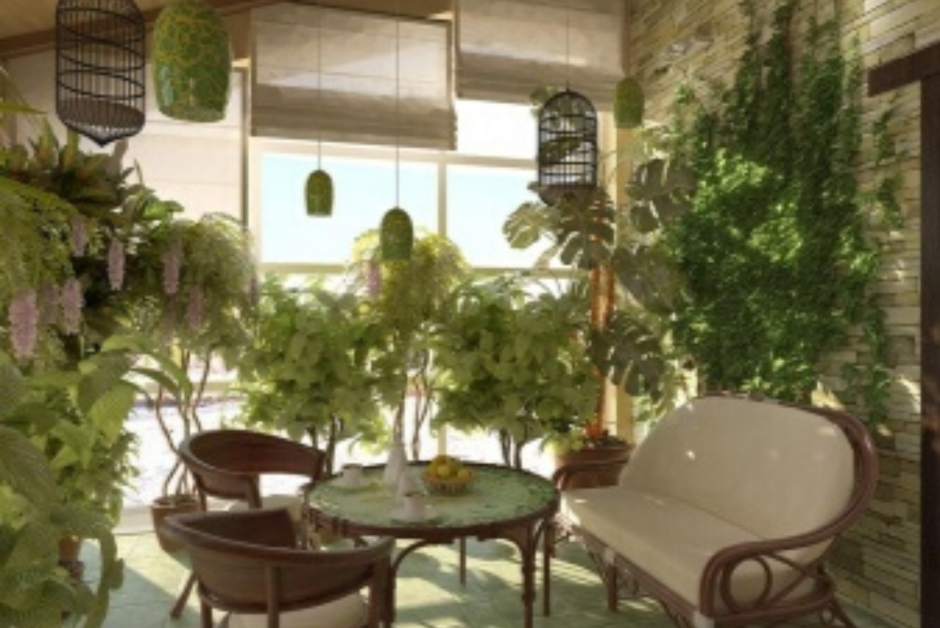 Зимний сад в квартире