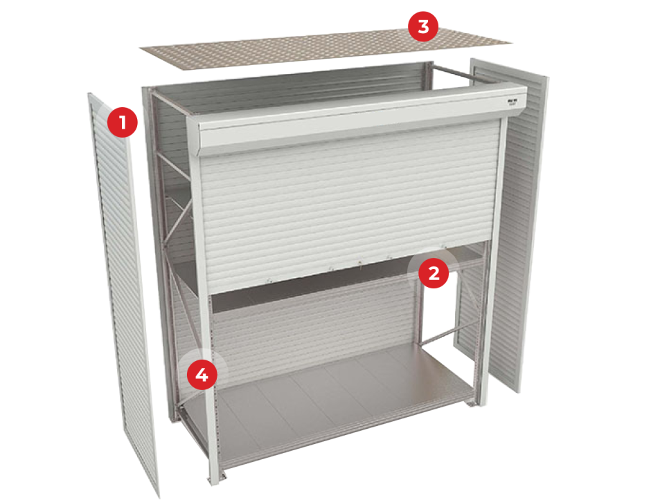 Ролетный шкаф ШР pd39-20015040