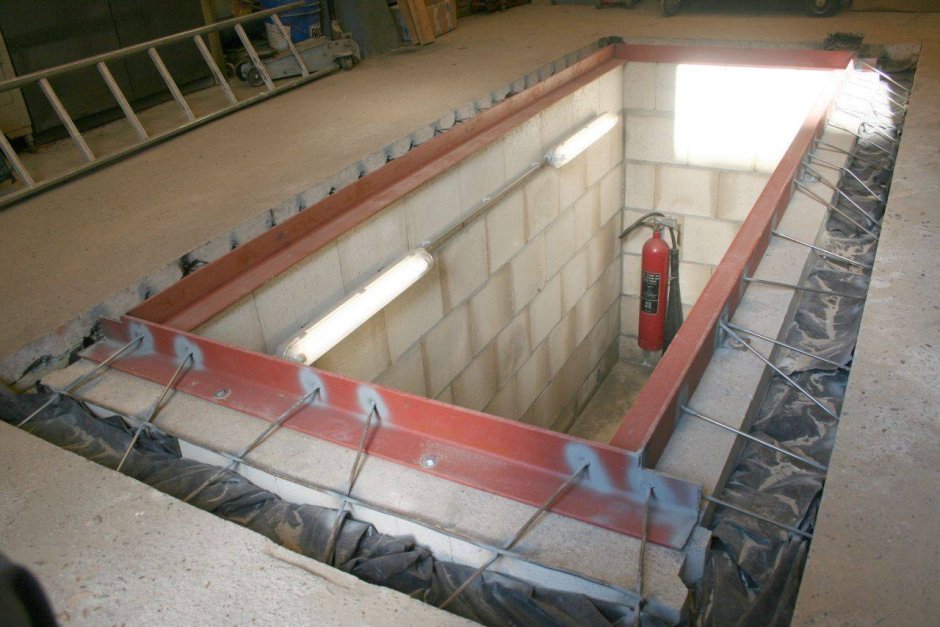 Освещение в смотровой яме