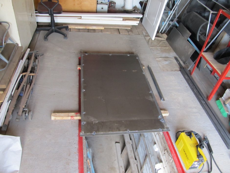 Приямок для покрасочной камеры