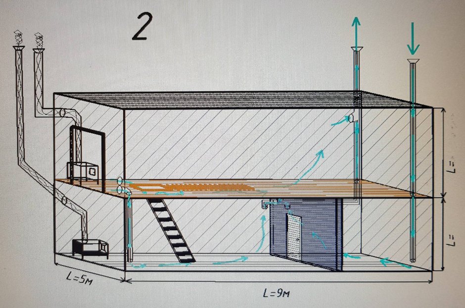ВАЗ 2110 на смотровой яме