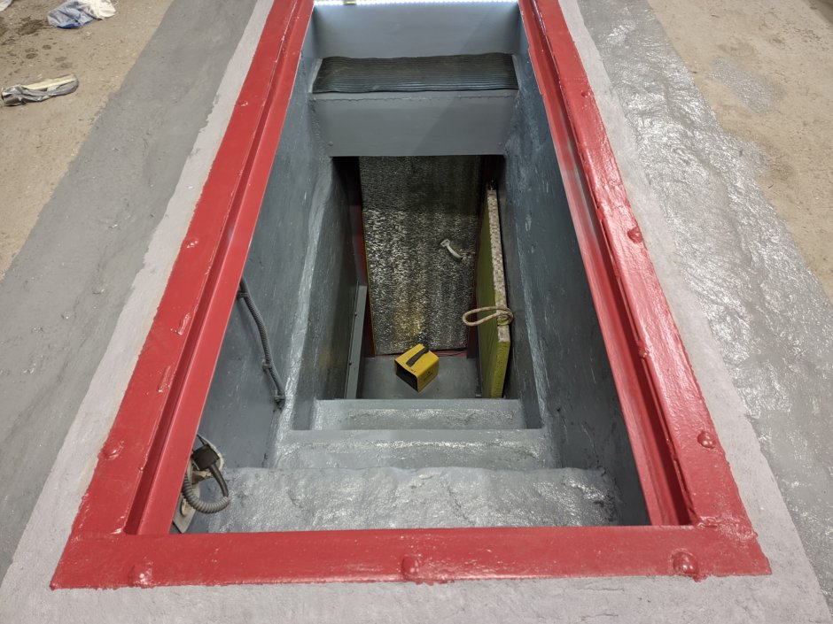 Гараж с погребом и смотровой ямой проект