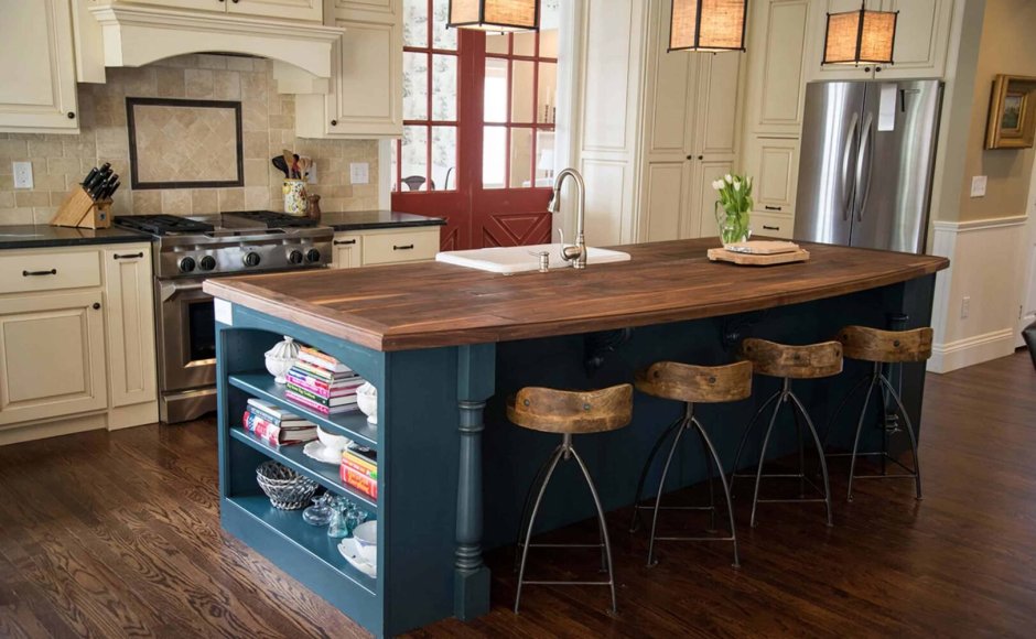 Выдвижной кухонный стол