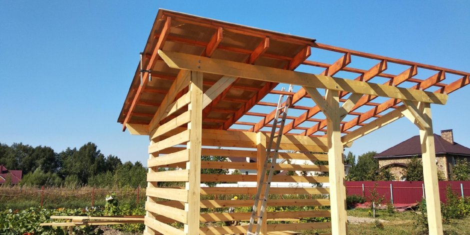 Каркас 3х4 односкатный