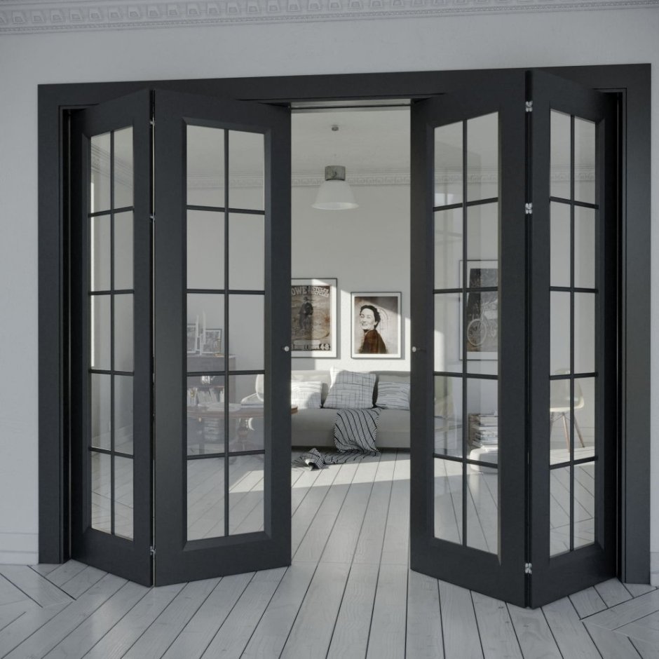 Стеклянная дверь