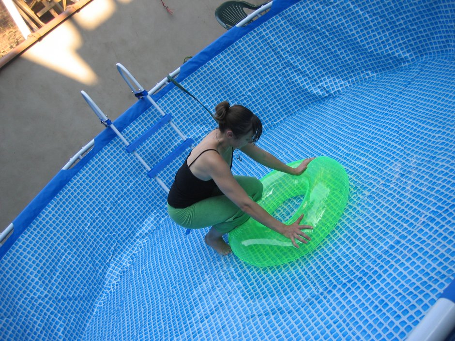 Лестница для бассейна своими руками