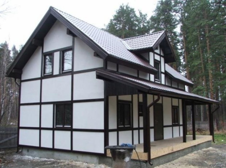 Финская отделка фасадов домов