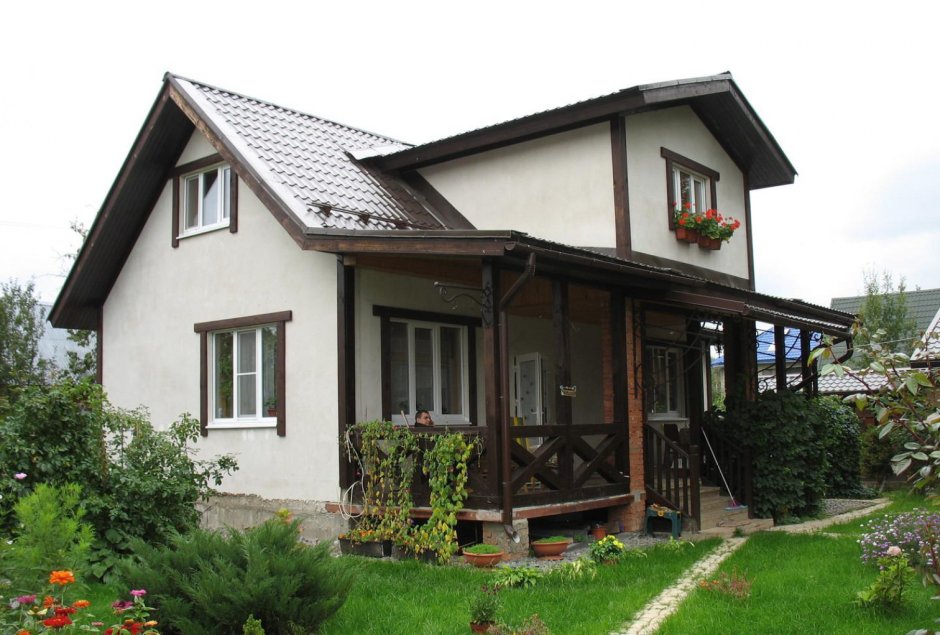 Каркасный дом в баварском стиле