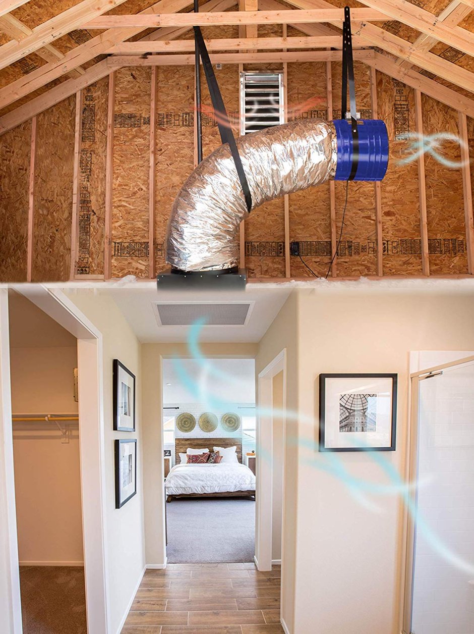 Вентиляция в каркасном доме