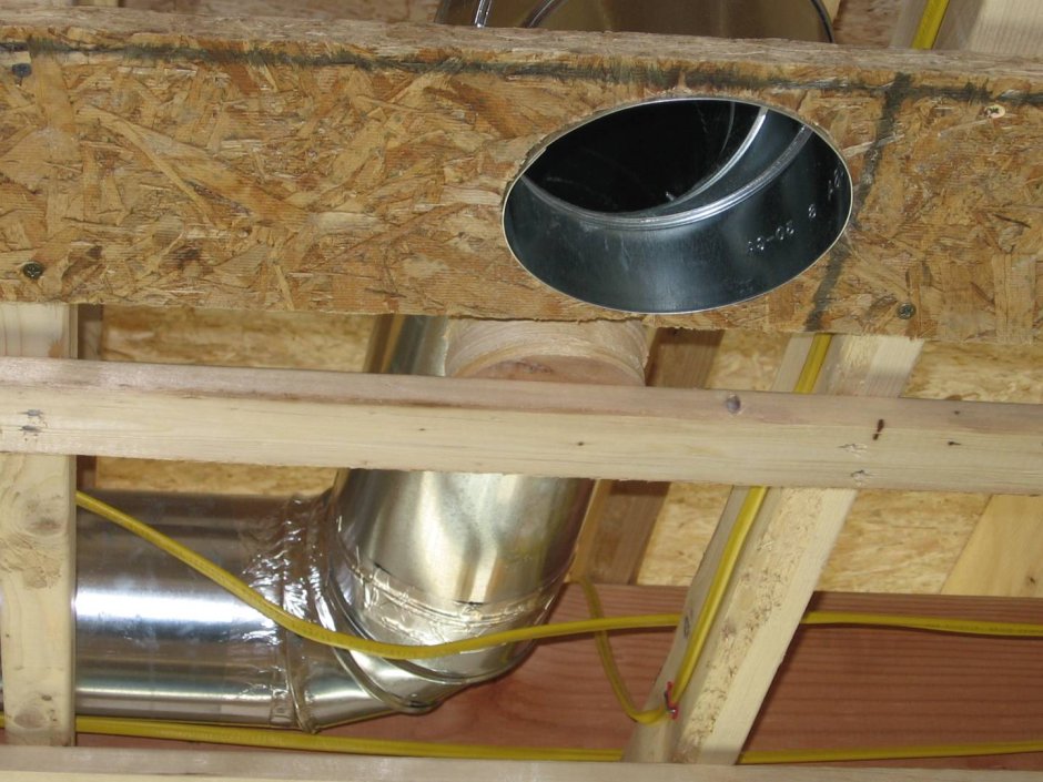 Вытяжная шахта воздуховода pp520н