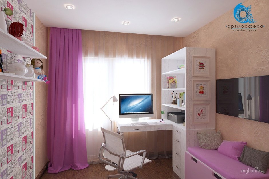 Детская для школьника в хрущевке