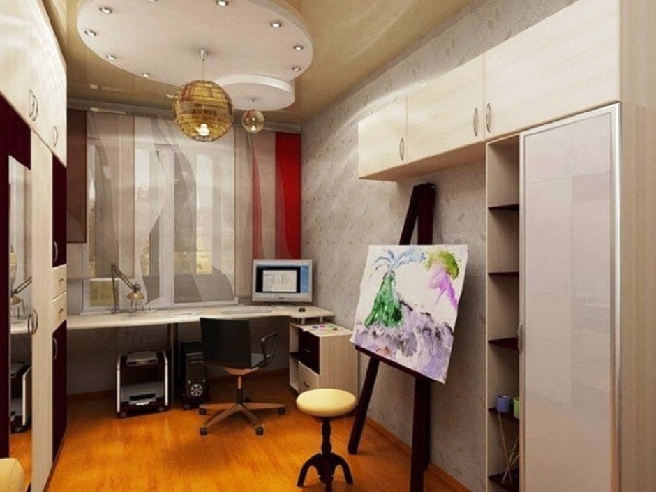 Комната школьника в хрущевке