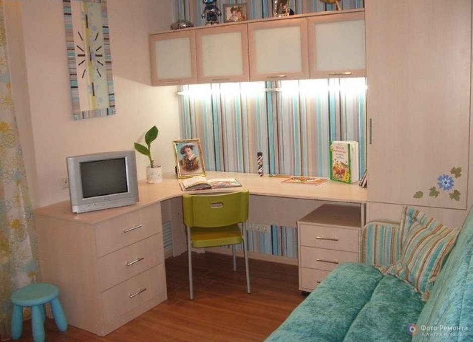 Школьный уголок в хрущевке